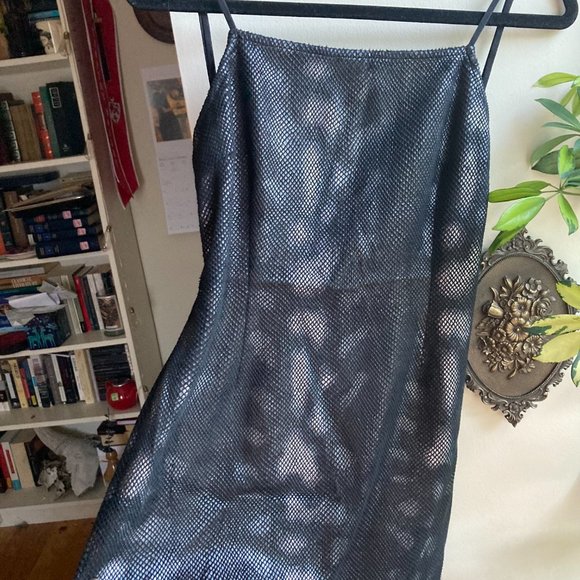 UO Snakeskin Mini Dress - Picture 8 of 12